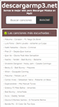 Mobile Screenshot of descargarmp3.net